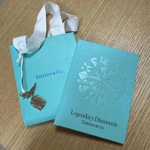 Tiffany & Co. Bird on a Rock Ornament Bag Charm W/Catalog Limited From JAPAN - Picture 1 of 4
