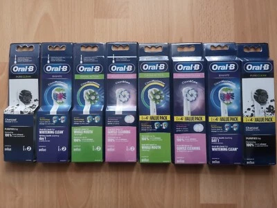 ORAL-B Replacement Brush Heads Set Pack 4 Models Electric Toothbrush - Image 1 of 4
