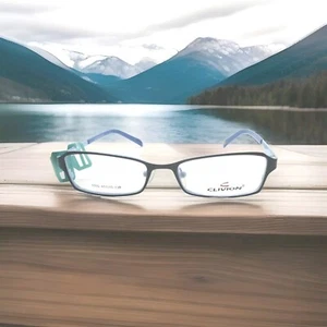 AUTHENTIC CLIVION 1505 EYEGLASSES FRAME S.D.BLUE 48-15-130 KIDS $95.00. - Picture 1 of 6