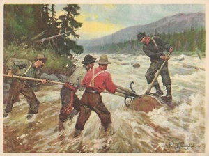 Original Vintage Print Philip R Goodwin 10 1/4"x 7 1/2" The Spring Drive - Picture 1 of 1