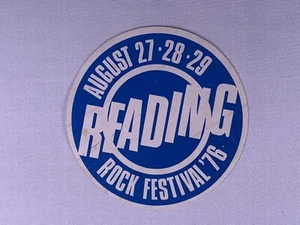 AC/DC Sticker Original Reading Rock Festival 1976 - Picture 1 of 12