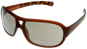 Porsche Design Sunglasses Brown Unisex P8537 D Aviator - Picture 1 of 5