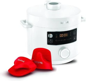 Tefal Turbo Cuisine 4.8L 1000W Electric Pressure Cooker White - Bild 1 von 9
