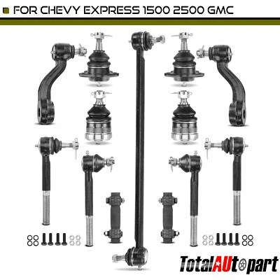 13x Idler Arm & Tie Rod End & Ball Joint for Chevrolet Express 1500 Front Side - Image 1 of 4