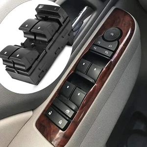 DRIVER SIDE POWER WINDOW SWITCH FOR 07-14 SILVERADO SIERRA 1500 2500 3500 4-DR - Picture 1 of 7