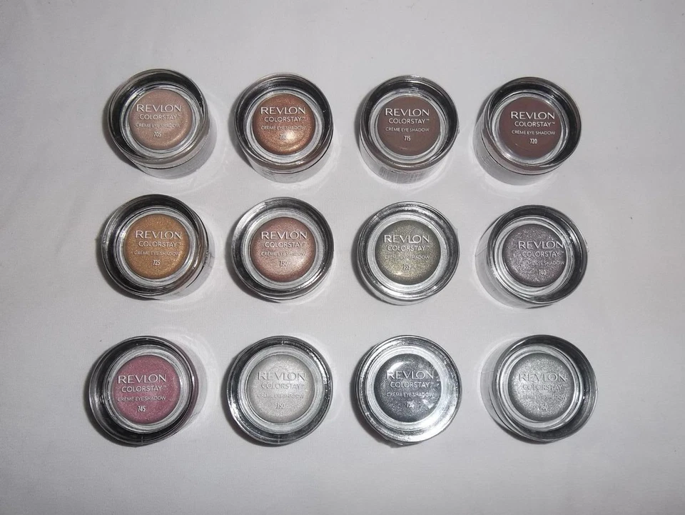 Revlon Colorstay 24 Hr Creme Cream Eye Shadow Eyeshadow w/ Brush YOU CHOOSE - Image 1 of 1