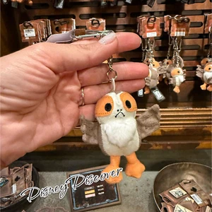 Disney Parks Star Wars Galaxy?s Edge Porg Plüsch Kreaturen Schlüsselanhänger Neu - Bild 1 von 4