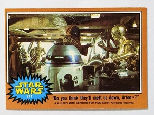 Do you think they'll melt us down, Artoo? 1977 Topps Star Wars Series 5 #271 (A) - Picture 1 of 2
