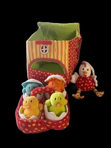 Lilliputiens Chicken Coop Animal Playset Toddler Toy Gift 18m+ BN Chicks Hen Egg - Picture 1 of 9