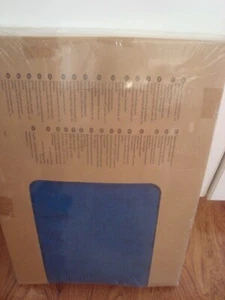 IKEA KARLSTAD Chaise Cover Free Standing Longue Slipcover Korndal Medium Blue - Picture 1 of 8