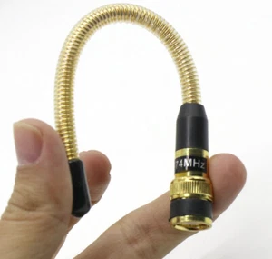 Golden Flexible VHF 136 174MHz BNC Handheld Radio Antenna for Diamond-ICOM IC V8 - Afbeelding 1 van 3