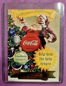 1994 Coca Cola Sweden Santa Series 3 #S29 Trading Card CD310 - Picture 1 of 2