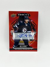 2022-23 Upper Deck Allure Red Rainbow Auto Rookies Dylan Samberg #139 Jets