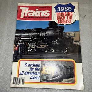 TRAINS The Magazine Of Railroading November 1982 F1C - Bild 1 von 13