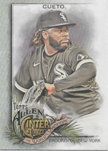 2022 Topps Allen & Ginter JOHNNY CUETO Silver Portrait -CHICAGO WHITE SOX- #305 - Imagen 1 de 1