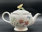 LENOX~BUTTERFLY MEADOW 5 CUP TEAPOT~BEE~LADYBUG~VERY EXCELLENT