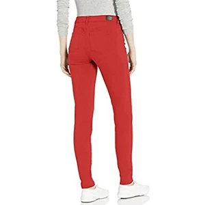 MSRP $44 Celebrity Pink Jeans LOW RISE Color Skinny Jeans, Tango Red, 7 NWOT - Picture 1 of 1