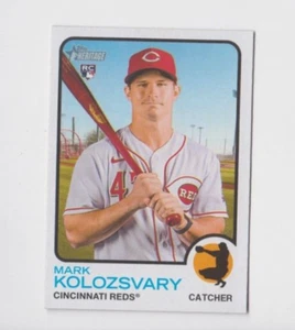 (10) Mark Kolozsvary 2022 TOPPS HERITAGE HIGH NUMBER ROOKIE LOT #511 REDS - Picture 1 of 1
