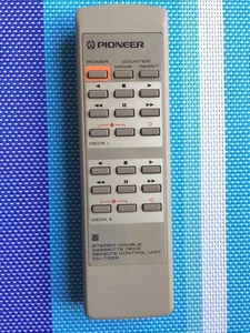 Pioneer T0WD5R Cassette Deck Remote CU0T028 Tested, Used, No Batteries - Picture 1 of 5