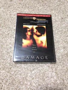 DAMAGE THEATRICAL & DIRECTOR'S CUT ARCHIVE COLLECTION DVD NEW - Imagen 1 de 2