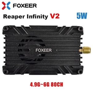 FOXEER Reaper Infinity 5.8G 5W FPV VTX 80CH SMA Video Transmitter for RC Drone - Picture 1 of 15