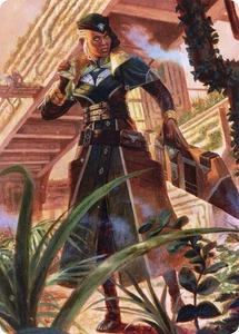 🧙Vivien On The Hunt 22/81 Art Series SNC Streets Of New Capenna MTG - Picture 1 of 2