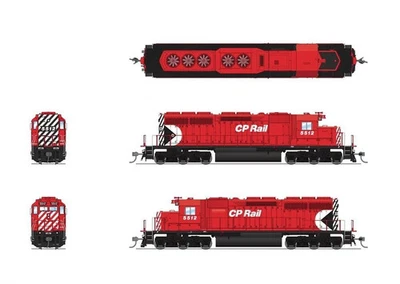 Broadway Limited HO #7636 EMD SD40, CP 5512, PacMan Scheme Paragon4 Sound/DC/DCC - Image 1 of 2