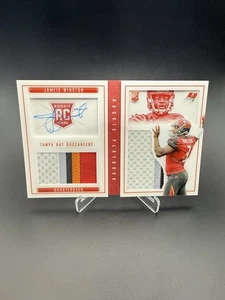 Jameis Winston Playbook Auto ROOKIE # 03/10 FIVE COLOR PATCH Autograph - Picture 1 of 4