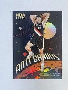 2024-25 Panini NBA Hoops Anti Gravity Holo Donovan Clingan Rookie Portland Trail - Picture 1 of 3