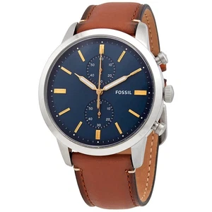 Fossil Townsman Chronograph Blue Dial Men's Watch FS5279 - Picture 1 of 3