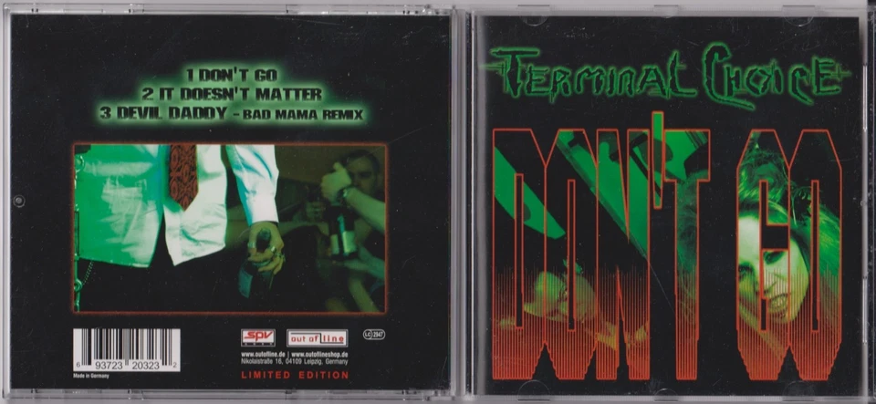 Erasure / Yazoo / Terminal Choice – Don't Go - Limited 3 Track Maxi CD 2006 - Bild 1 von 1