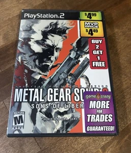 Metal Gear Solid 2: Sons of Liberty (Sony PlayStation 2, 2001) - Picture 1 of 2
