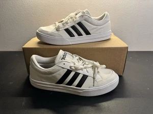 Adidas VS Set Training Shoes Running Shoes Mens White Black AW3889 Size 9 - Picture 1 of 5