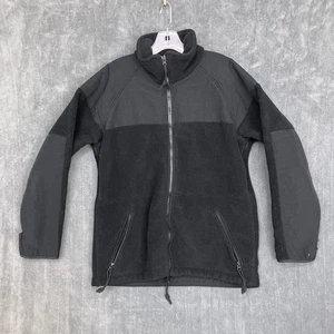 DSCP Peckham Fleece Jacket Mens Small Black Military Cold Weather Heavy Full Zip - Picture 1 of 22