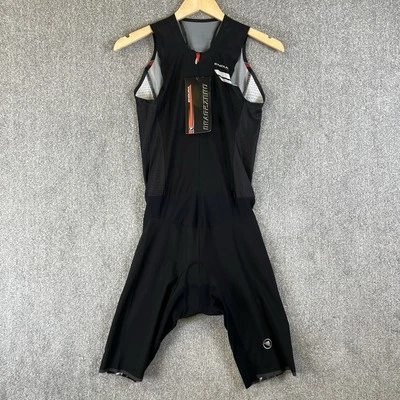 Endura Triathlon Suit Mens M Black Drag 2 Zero Lite Swimming Cycling Running - Image 1 of 4
