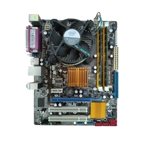 Set ASUS P5KPL-AM EPU + Intel Core 2 Duo E6600 2.40GHz + 4GB DDR2 800MHz - Picture 1 of 4