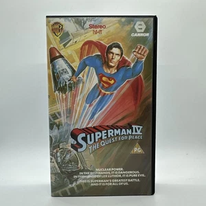 Superman IV 4 The Quest For Peace VHS 1988 PAL - Picture 1 of 6
