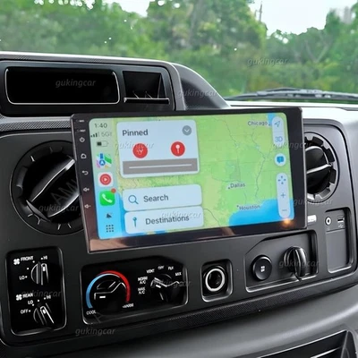 For Ford E-250 E-350 2009-2014 Android Carplay Car Stereo Radio GPS Navi 4+64GB Foto 1 de 4