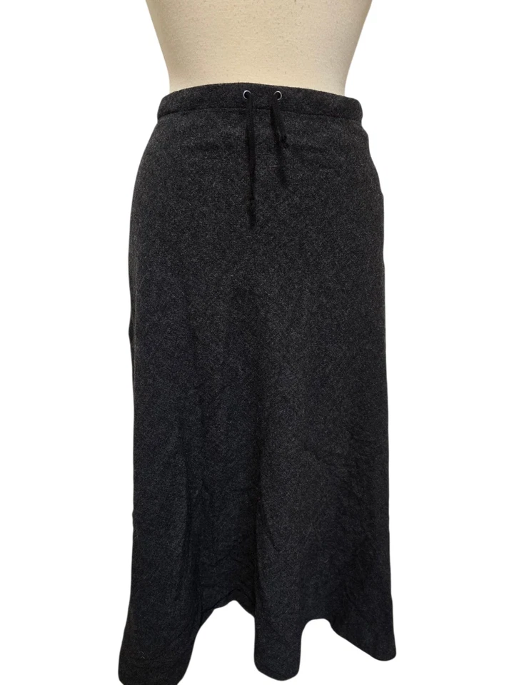 Falda Uniqlo Ines de la Fressange Mujer Talla Mediana Gris Lana Cintura Ajustable Foto 1 de 4