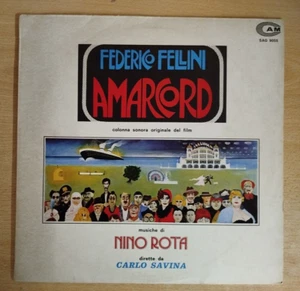 Nino Rota – Amarcord (Colonna Sonora Originale Del Film) Italy 1974 LP Album - Picture 1 of 5
