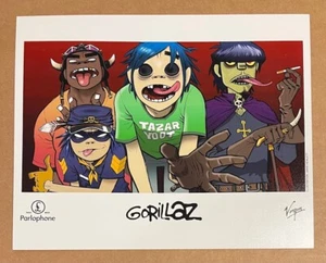 Gorillaz - RARE 8x10 promo color publicity photo - Picture 1 of 1