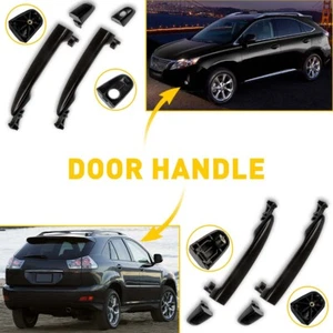 Exterior Door Handle Black Front Rear LH RH Side For 2007-2011 Toyota Camry - Bild 1 von 29