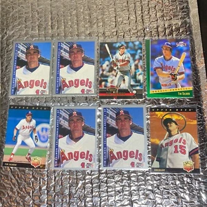 8 Tim Salmon Rookie Karten Lot 1993 Stadium Club 249 Fleer 197 Upper Deck 25 - Bild 1 von 1