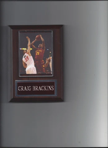 CRAIG BRACKINS PLAQUE IOWA STATE CYCLONES BASKETBALL NCAA Cover