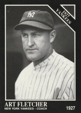 FREE SHIPPING-MINT-1991 The Sporting News Conlon Collection Art Fletcher #117