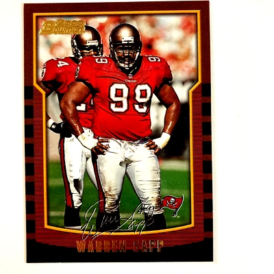Warren Sapp 2000 Bowman Card #25 NFL Tampa Bay Buccaneers - Image 1 of 2