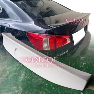 Painted Gloss Black W type trunk spoiler for LEXUS 05-12 IS250 IS350 Sedan ◎ - Picture 1 of 3