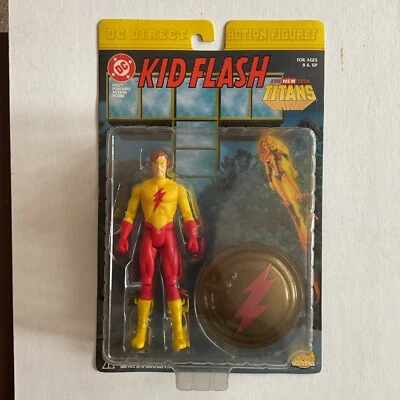 DC Direct The New Teen Titans KID FLASH Action Figure sealed Poseable NEW - Image 1 of 2