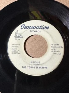 THE YOUNG SENATORS Innovation R1313  JUNGLE / THAT'S THE WAY IT IS  VG  LISTEN - Picture 1 of 1