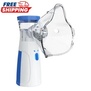 Portable Nebulizer Handheld Mesh Nebulizer Inhalators Machine for Adults Kids - Picture 1 of 12